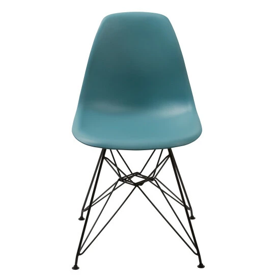 Cheap ๐งจ Benzara Deep Back Plastic Chair With Metal Eiffel Style Legs, Ocean Blue And Black ๐ฏ 3 Cheap ๐งจ Benzara Deep Back Plastic Chair With Metal Eiffel Style Legs, Ocean Blue And Black ๐ฏ
