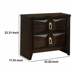 Best deal ๐ Benzara Transitional Style Wood Nightstand With 2 Drawers, Espresso Brown ๐ 12 Best deal ๐ Benzara Transitional Style Wood Nightstand With 2 Drawers, Espresso Brown ๐ -Benzara Sales Store unnamed file 7199