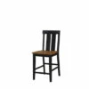 Flash Sale 🥰 Benzara Rubber Wood High Chair, Black & Brown, Set Of 2 😀 -Benzara Sales Store unnamed file 7275