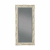 Cheap ❤️ Benzara Farmhouse Style Full Length Leaner Mirror With Polystyrene Frame, Antique White 💯 -Benzara Sales Store unnamed file 73