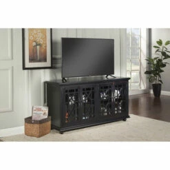 Best Sale ๐งจ Benzara Wooden TV Stand With Trellis Detailed Doors, Antiqued Black ๐ 7 Best Sale ๐งจ Benzara Wooden TV Stand With Trellis Detailed Doors, Antiqued Black ๐ -Benzara Sales Store unnamed file 7344