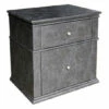 Best reviews of 👏 Benzara Leather Upholstered Wooden Nightstand With Two Drawers, Grey 😉 -Benzara Sales Store unnamed file 7536