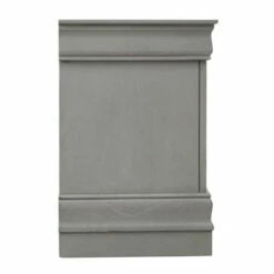 Buy ❤️ Benzara Payton 24 Inch Classic Wood Nightstand, 2 Drawers, Metal Handles, Gray 🎁 -Benzara Sales Store unnamed file 7540