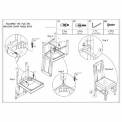 Discount ❤️ Benzara Fabric Upholstered Wooden Chair With Exposed Joints, Set Of 2, Brick Brown And Beige 💯 -Benzara Sales Store unnamed file 7642