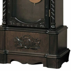 Outlet 💯 Benzara Aesthetically Charmed Wooden Grandfather Clock, Brown ⭐ -Benzara Sales Store unnamed file 8