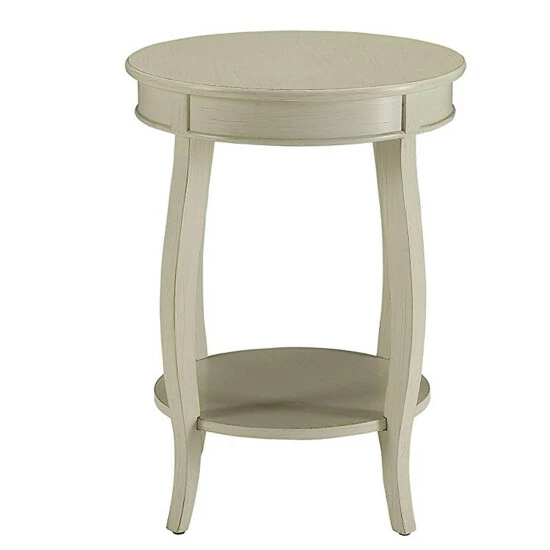 Hot Sale ๐ Benzara Fashionable Side Table, Antique White ๐ 4 Hot Sale ๐ Benzara Fashionable Side Table, Antique White ๐ - Image 2