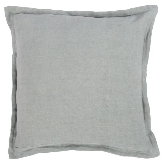 Best Sale 😉 Benzara Pixie 22 X 22 Square Soft Fabric Accent Throw Pillow, Flange Edges, Gray - Off White 🤩 3 Best Sale 😉 Benzara Pixie 22 X 22 Square Soft Fabric Accent Throw Pillow, Flange Edges, Gray - Off White 🤩