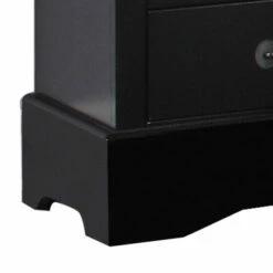 Cheapest 🎉 Benzara Liam 23 Inch 2 Drawer Wood Nightstand, Antique Style Drop Handles, Black 👍 -Benzara Sales Store unnamed file 8595