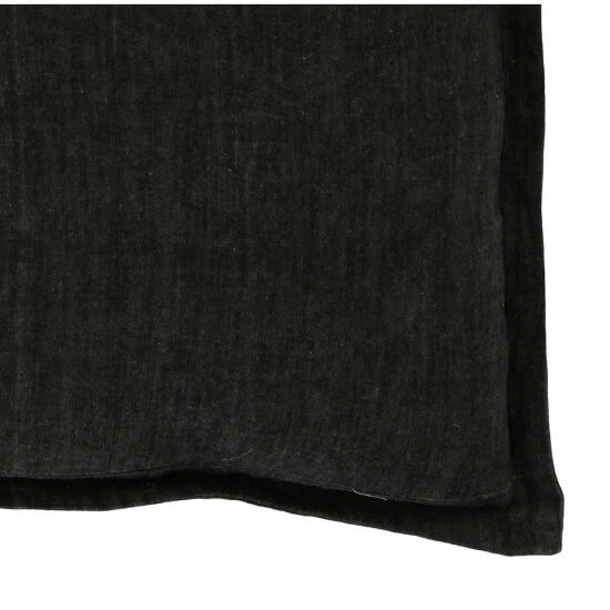 Best Pirce 😉 Benzara Pixie 22 X 22 Square Soft Fabric Accent Throw Pillow, Flange Edges, Black ❤️ 6 Best Pirce 😉 Benzara Pixie 22 X 22 Square Soft Fabric Accent Throw Pillow, Flange Edges, Black ❤️ - Image 4