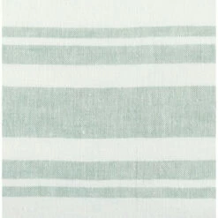 Budget 🌟 Benzara 22 Inch Square Linen Accent Throw Pillow, Stripe Design, Eucalyptus, White ✔️ -Benzara Sales Store unnamed file 8708