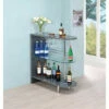 Deals ⭐ Benzara Alluring Contemporary Bar Table, Gray 💯