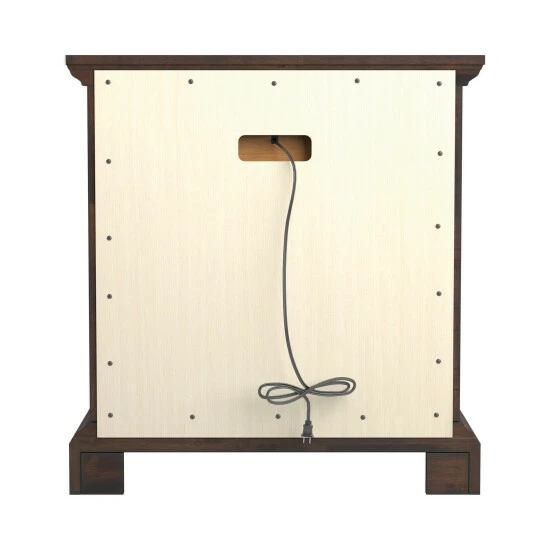 Best deal 👍 Benzara Wooden Nightstand With 3 Drawers With Bracket Leg Support, Brown 😍 6 Best deal 👍 Benzara Wooden Nightstand With 3 Drawers With Bracket Leg Support, Brown 😍 - Image 4