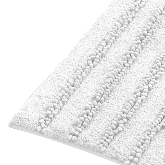 Best Sale โ Benzara Veria 2 Piece Bath Mat With Textured Loops Details The Urban Port, White ๐ 4 Best Sale โ Benzara Veria 2 Piece Bath Mat With Textured Loops Details The Urban Port, White ๐ - Image 2