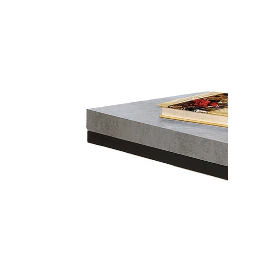 Best deal ๐คฉ Benzara Industrial Faux Cement Designed Snack Table, Gray And Black โญ 5 Best deal ๐คฉ Benzara Industrial Faux Cement Designed Snack Table, Gray And Black โญ - Image 3