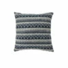 Best Sale 🔔 Benzara Contemporary Style Horizontally Zigzag Designed Set Of 2 Throw Pillows, Navy Blue 🤩
