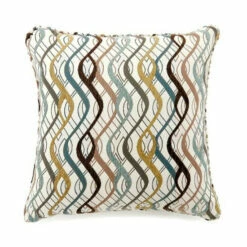 Budget 🔥 Benzara Sine Contemporary Pillow, Multicolor, Set Of 2, Large 😍