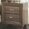 Discount ❤️ Benzara Transitional Style Wooden Nightstand With Two Drawers And Tapered Feet, Brown 😍 1 Discount ❤️ Benzara Transitional Style Wooden Nightstand With Two Drawers And Tapered Feet, Brown 😍 -Benzara Sales Store unnamed file 9219
