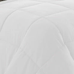 New 💯 Benzara Beth Reversible Microfiber Queen Comforter, Squared Stitching, White, Gray 👏 -Benzara Sales Store unnamed file 930